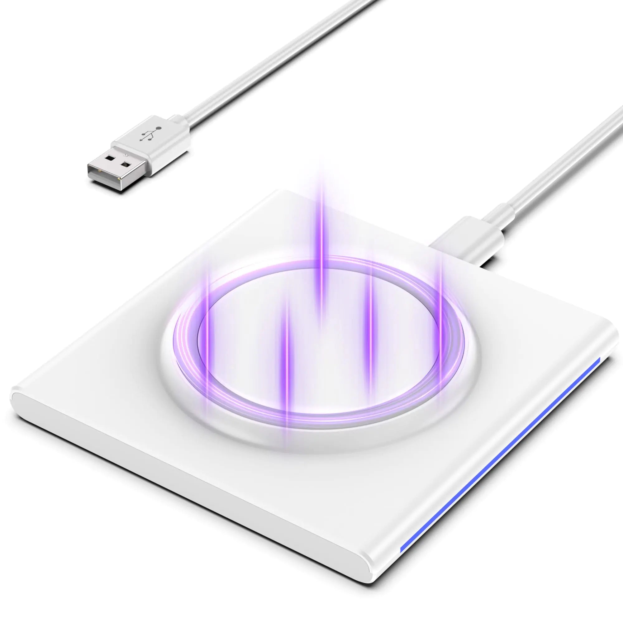 Wireless Charger 15W Max Wireless Charging Pad Compatible with iPhone 16/15/14/13/12/SE/11/11 Pro/XS Max/XR/X/8 AirPods Wireless Charge Mat for Samsung Galaxy S23/S22/S21/S20 Note 20 AirPods